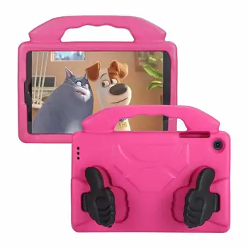 

Case For Samsung Galaxy Tab A 10.1" 2019 SM-T510 SM-T515 Kids Shockproof Safe EVA Stand Cover Handle Tablet Protective Funda+pen