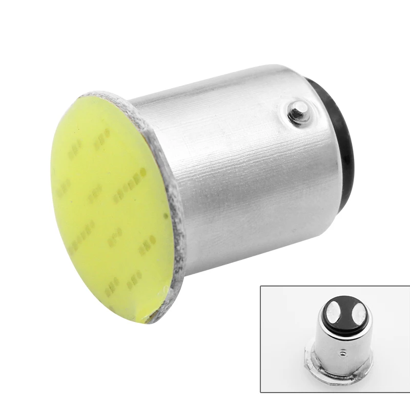 1 шт. P21W 1157 Bay15d P21W светодиодный лампочка указателя поворота COB салона автомобиля свет парковки обратный задний тормоз лампа супер яркий 12 В