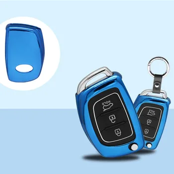 

Car key case for hyundai solaris i10 i30 i20 i40 creta tucson santa fe ix35 ix25 elantra sonata kona 2008 matrix accent verna