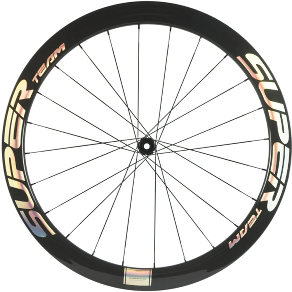SUPERTEAM Cyclocross велосипед 25 мм ширина карбоновые велосипедные тормоза Clincher 6 болтов/Центральный замок 50 мм Глубина