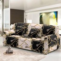 Fashion Geometric L Shape Sofa Cover For Living Room 1/2/3/4 Seaters Universal Size Elastic Slipcover Case Pillowcases Available 2
