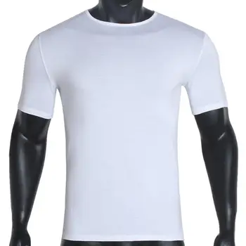 

2020 Wholesale muslim mens Bottoming t-shirt saudi arabia dubai turkey clothing Islamic cotton modal underwear Tshirt for male