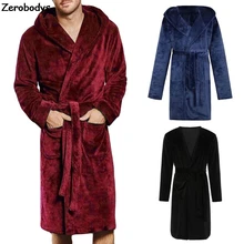 Мужской и женский хлопковый Халат с капюшоном, махровый банный халат, туалетный халат Gownx1