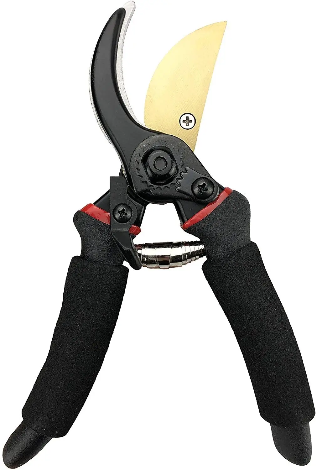 8" Professional Titanium Bypass Pruning Shears Heavy Duty Hand Pruners Clippers Gardening Tools