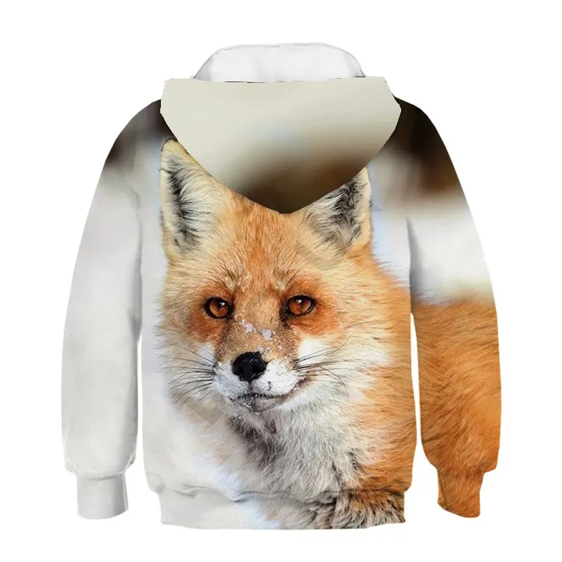 toddler hoodie boy Children's Clothing 3D Fox Hoodie Kids Pullover Girls Sweatshirt Boys Hoodies Clothes For Teen Baby Boy Clothes Toddle Jumper kids sweatshirts