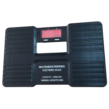 

Digital Portable Bathroom LCD Display Multifunctional Home Backlight Electronic Balance Body Weight Scale Auto Off 150KG 0.1KG