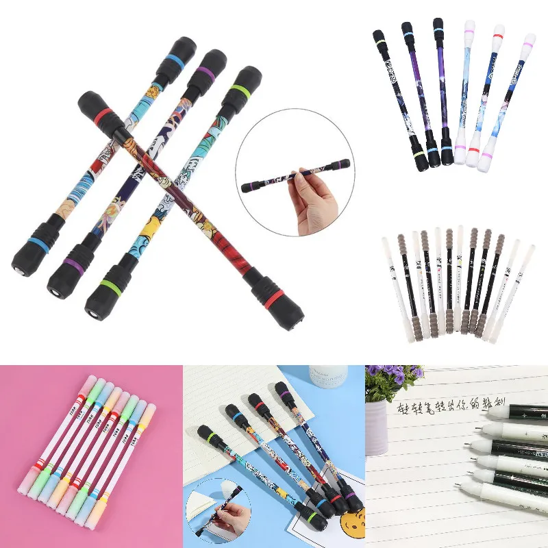 Details about   Spinning Gaming Pen Funny Rotating Pen for Kids Students Writing Toy Pens Kawaii 