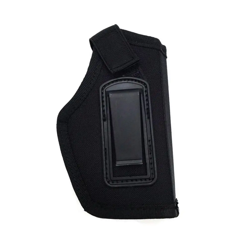 Новые уличные охотничьи сумки Cs тактический пистолет скрытый ремень кобура для правой левой руки Субкомпактные пистолеты кобура безопасности - Цвет: Black