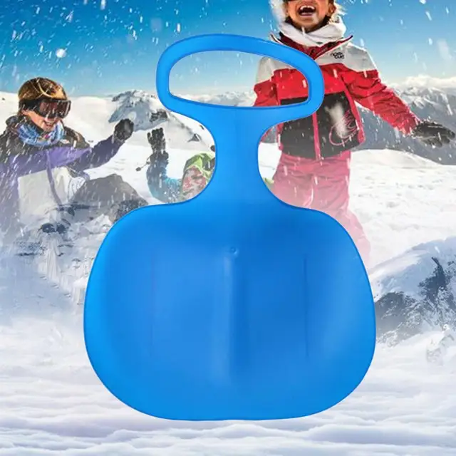 2Pcs/Set Funny Outdoor Kids Snow Sled Board Thicken Anti-skid Design Push Snow Sled Sledge Grass Sand Slider Ride On Toys 1
