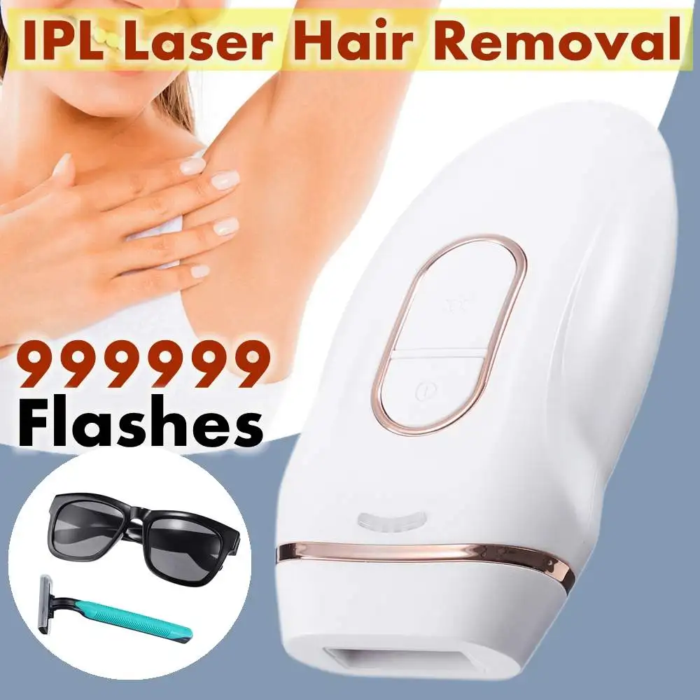 

Professional 999999 Flash Permanent IPL Epilator Laser Hair Removal Women Electric Painless Threading Hair Remover Machine
