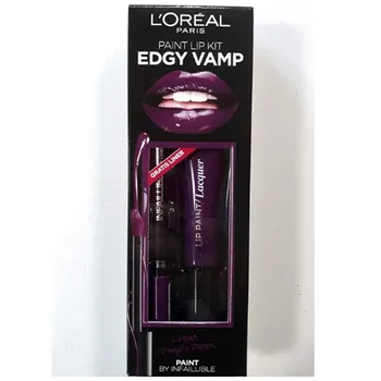 

L'Or éal Edgy Vamp Liquid Lipstick Glitter 111 Purple Panic 8 ml +