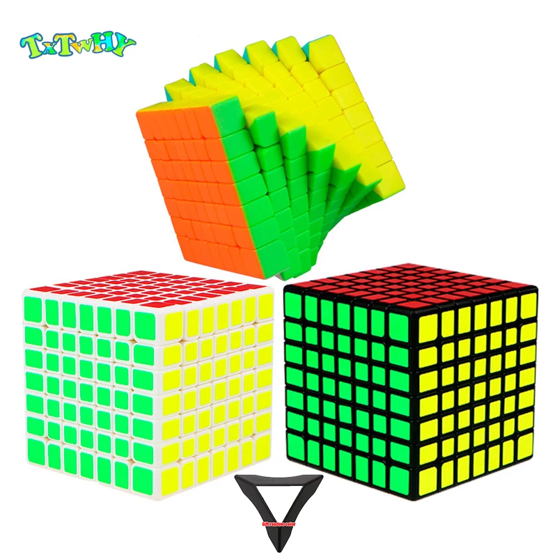 QiYi класс MF7 7x7x7 куб магический куб 7-слойный куб профессиональный скоростной куб черный куб пазл игрушки для детей Детские Подарочные