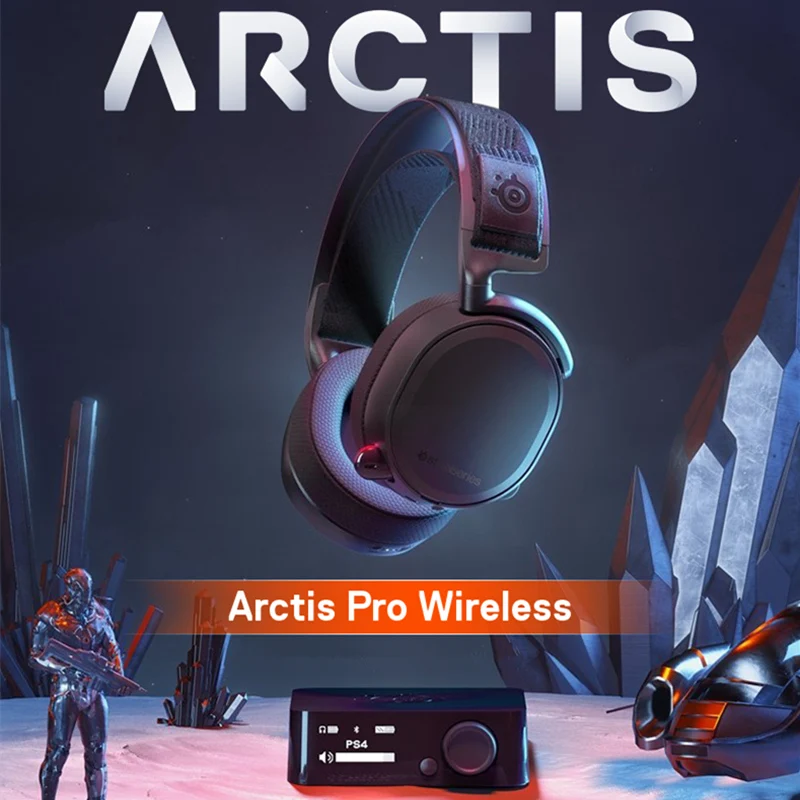 Steelseriesのarctisプロワイヤレスゲームヘッドセット ロスレス高忠実度ワイヤレス Ps4 とpc用のbluetooth Bluetooth Earphones Headphones Aliexpress