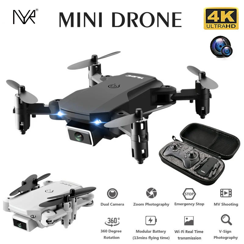Мини Квадрокоптер S66 складной с HD камерой 4K|Радиоуправляемые вертолеты| |