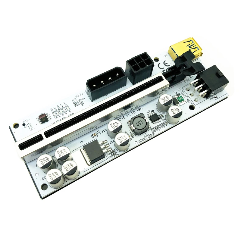Pcie Riser 010 010x Riser para Placa de Vídeo Placa Gráfica Gpu Cabo de 3.0 Usb Cabo Riser Pci Express X16 para Mineração Bitcoin Btc - Imagem 6