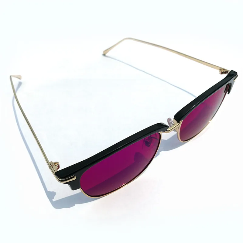 Gold frame Новое изобретение красный зеленый цвет слепой корректирующие очки женщины мужчины цвет-слепота очки Цвет Слепой тест водительские права - Цвет линз: Gold frame