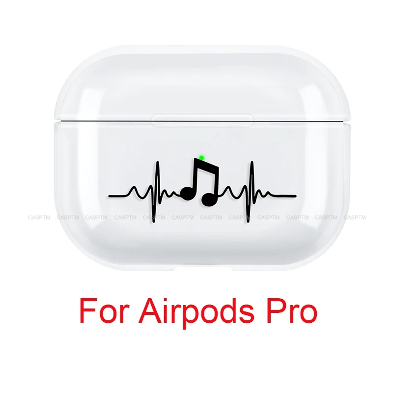 09a Мультяшный Прозрачный чехол для наушников AirPods 1 2 Bluetooth наушники защитный чехол для Airpods Pro Забавный доступ к самолету - Цвет: 09a