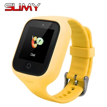 

Slimy GPS Smart Watch Child Baby Watch S668 with 2G SOS Call Location Device Tracker for Kids Old Man Safe Anti-Lost Monitor