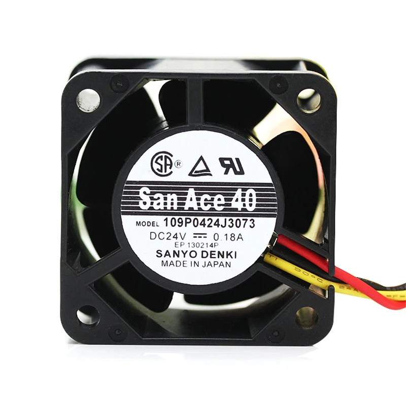 New San Ace 40 Centímetros fã Servidor 4028 40*40*28 mm 24v 0.18a 0.095a Ventilador de Refrigeração do Servidor 109p0424j3073 109p0424h316 109p0424j3d013