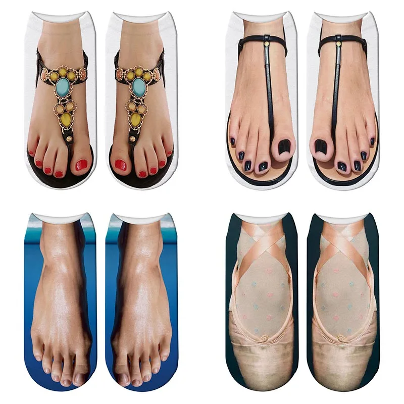 rainbow ballet shoes