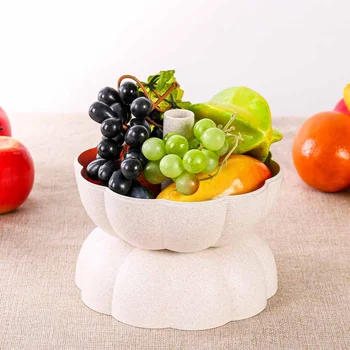 

Durable Pumpkin Candy Box Dried Fruit Plate Snack Tray Food Storage Holder Containers Pro-environment Cake Stand Party Supplies