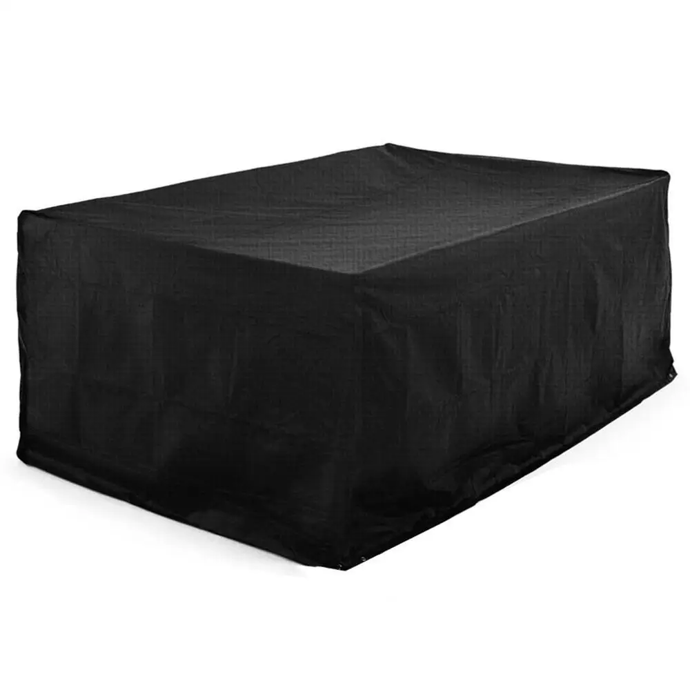 

Square Cases Dust Cover Tarpaulin Cover Garden Furniture Plane Case Tear/ Weather-proof Polyethylene Fabric 242x162x100cm