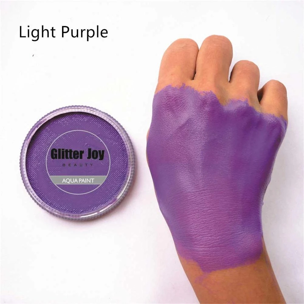 Light Purple 30g/pc Water Based Face Paint Safe And Easy To Use For