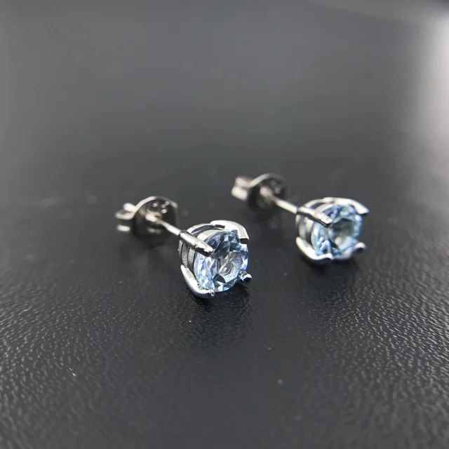 Orecchini In Argento Sterling 925 Con Zirconi - Stelle, Oro Rosa, Regalo Per Donne - Foto 11