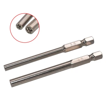 Best 3.8mm/4.5mm Security Screwdriver Tool Bit Gamebit 3.8 4.5 For Nintendo NGC SFC MD NES N64 SNES Gameboy Open Tools 75mm Longer
