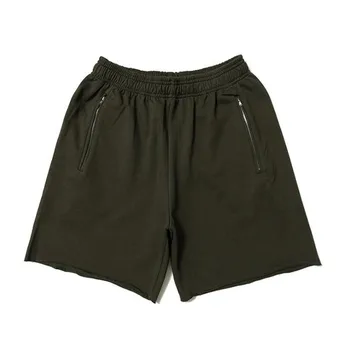 

2019 New Summer Style Season 6 Shorts Kanye West Calabasas 100% Cotton Hip Hop Streetwear Season6 Shorts Zip Pocket Six