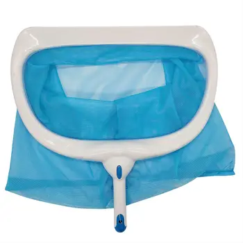 

1PC Deep Leaves Rake Net Pond Dredge Mesh Filter Pool Cleaning Tool for Deep Water Area (Sky-blue) 49.5x48.5x6cm