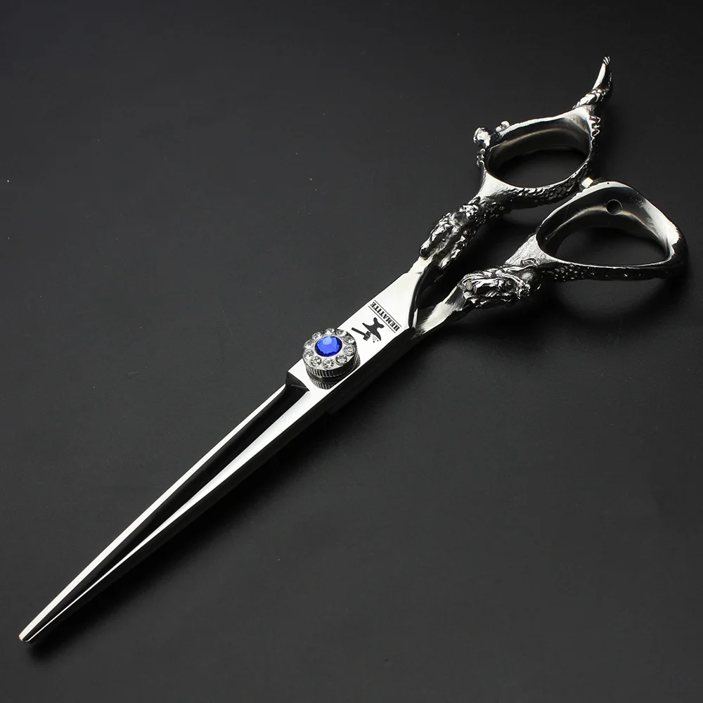 Cutting scissors 6 дюймов Дракон Профессиональные Парикмахерские ножницы набор высокого качества ножницы для волос парикмахерские инструменты для укладки - Цвет: Cutting scissors