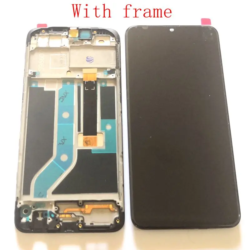 ЖК экран для oppo A5s CPH1909 с дигитайзером сенсорного экрана полная сборка рамка