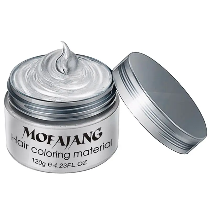 2x Mofajang стильные продукты для укладки волос цвет восковой краски одноразовая