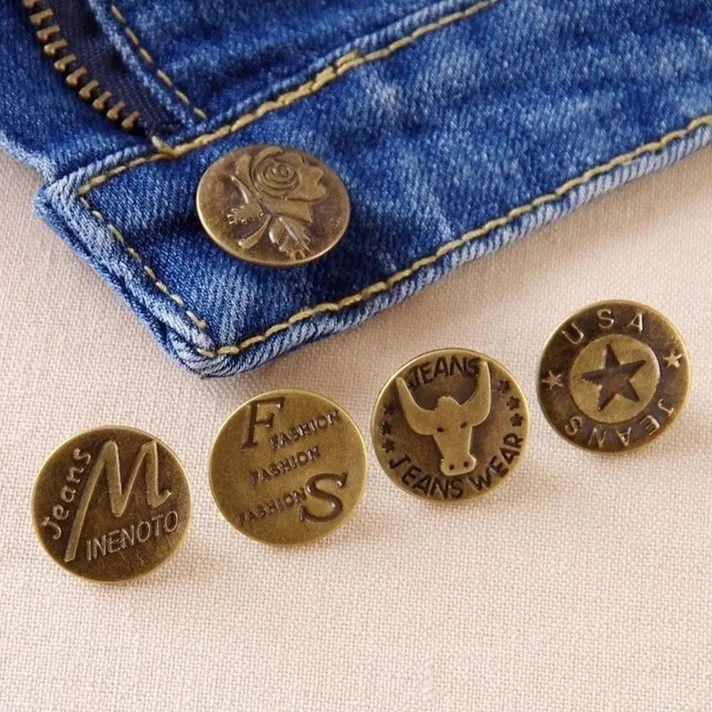 10pcs 20mm Useful Metal Buttons High 