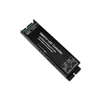 

12V 192W 24V 384W 4A Digital Display DMX512 RGBW 4Channels DMX512 Decoder For RGBW Lights