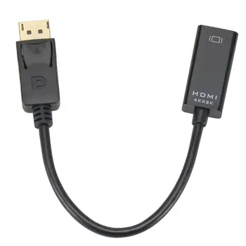 

DP to Hdmi Adapter Display Port Male To Female HDMI Cable Converter Adaptor For Projector Display Laptop TV 4K*2K 1080P