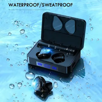 

TWS Headphones Stand Bluetooth Earphone Stand Headset LED Power Bank Wireless Headphones for Phone Accessories