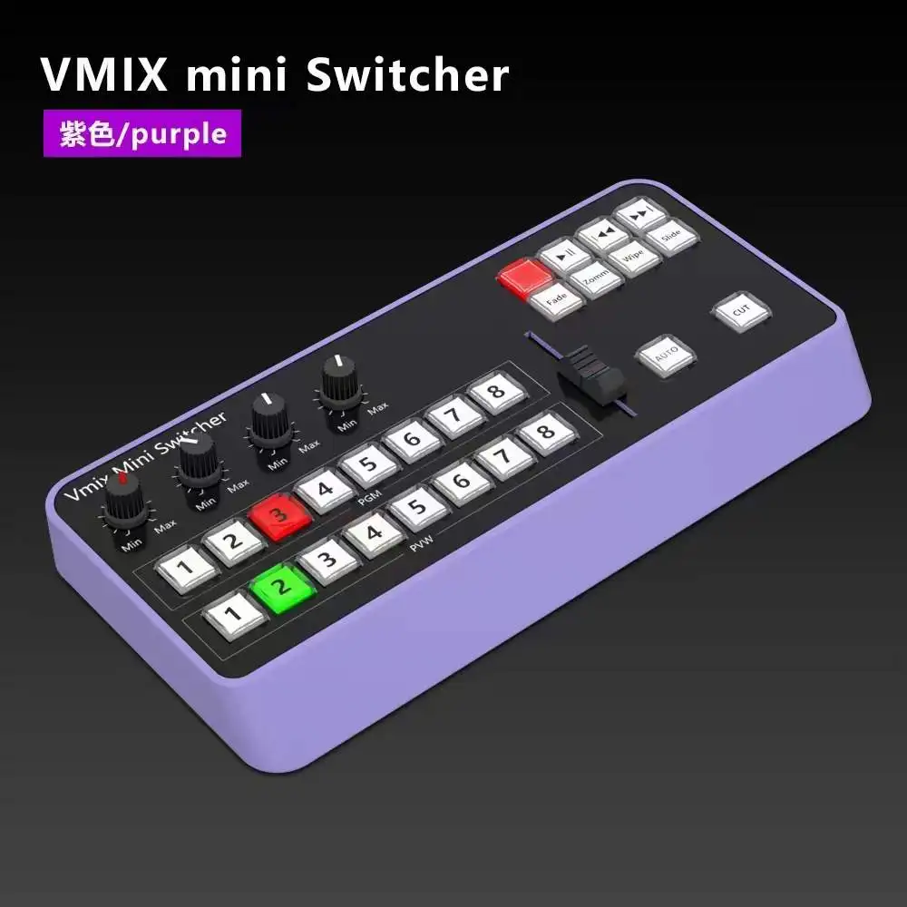 presale TYST Video Vmix Mini Switcher Control Panel MIDI2.0 Recording Switchboard for OBS Youtube Ins TV Broadcasts | Электроника