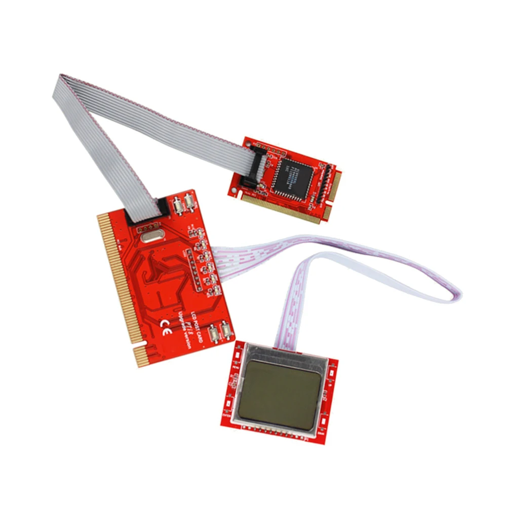 Материнская плата PCI/PCIE/Mini PCIE/LPC PC анализатор диагностическая карта для универсального настольного ноутбука Тестовая отладочная карта