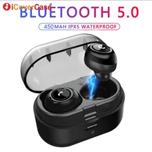 Twins Bluetooth Headphone with Charging Box For Apple iPhone 11 pro Max X XS XR 8 7 6 6S Plus Wireless Earphone Earbuds with mic