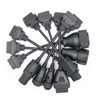 

8 PCS Pro TCS Cars/trucks Cables for TCS Plus 3 in 1 Works tcs +3 IN 1 TCS Pro OBD2 OBDII Scanner Cable