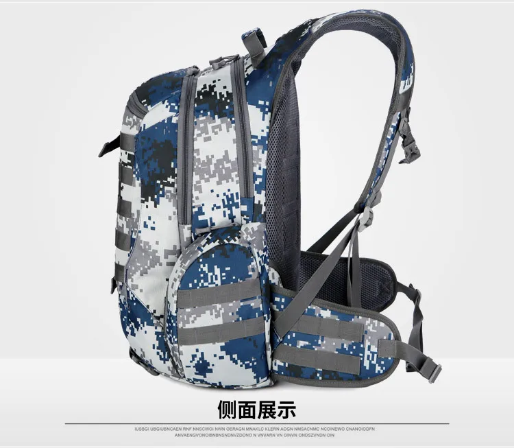 Водонепроницаемый Военный рюкзак для женщин и мужчин, походный тактический рюкзак 900D, нейлоновая школьная сумка для альпинизма, путешествий, Спортивная камуфляжная сумка