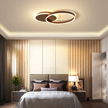 

Modern Led Chandelier Lighting Circle Lights for Living Room Bed Room Lights Hardware+acrylic Ceiling Led Chandelier Nordic Lamp