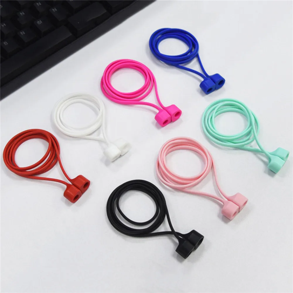

Soft Silicone Neck Rope Anti-Lost Strap for Apple AirPods 1 2 Pro Wireless Bluetooth Earphone Waterproof Loop Strap String Rope