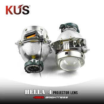 

2pcs 3.0 Inch Hella 4 Car Bi Xenon Hid Projector Lens Metal Holder D1S D2S D3S D4S Hid Xenon Kit Headlight Car Headlight