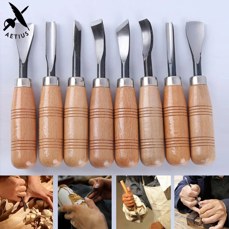 6/8 Pack Carpentry Woodworking DIY Hand Tools Set Professional Graver  Chisel Kit Wood Carving Knives Chip Carpenter Joiner Tools - AliExpress