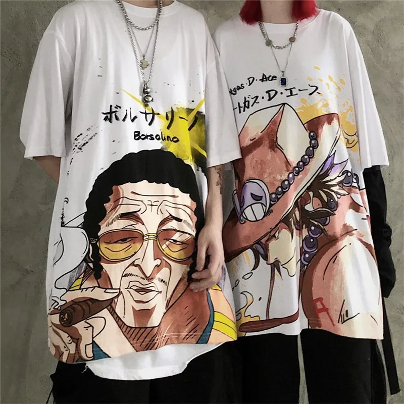 One Piece - Different Badass Characters Awesome T-Shirts (4 Designs)
