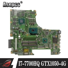 Akemy GL753VD محمول اللوحة الأم ل ASUS ROG GL753VD GL753VE GL753V اللوحة الأصلية I7-7700HQ GTX1050-4G(China)