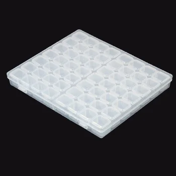 

56pcs Bottles New Plastic Diamond Painting Accessories Container Storage Box Diamant Painting Holder painting tools Box